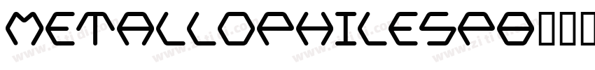 MetallophileSp8字体转换