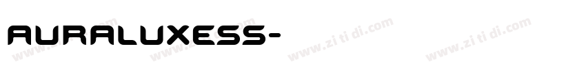 AURALUXESS字体转换