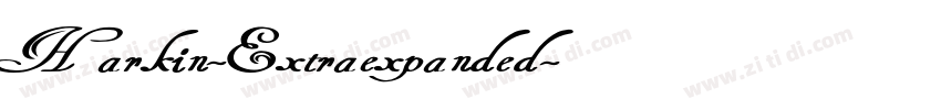 Harkin-Extraexpanded字体转换 Harkin-Extraexpanded字体转换