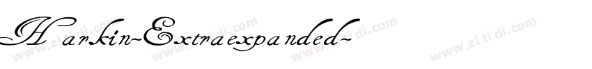 Harkin-Extraexpanded字体转换 Harkin-Extraexpanded字体转换