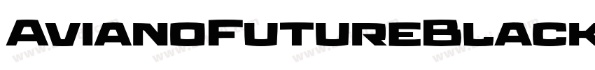 AvianoFutureBlackFas字体转换