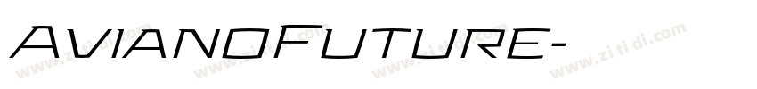AvianoFuture字体转换 AvianoFuture字体转换