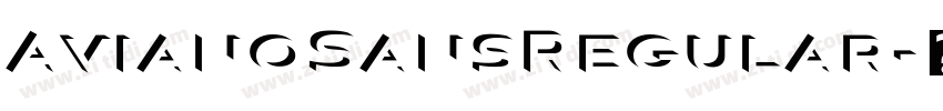 AvianoSansRegular字体转换 AvianoSansRegular字体转换