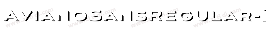 AvianoSansRegular字体转换 AvianoSansRegular字体转换