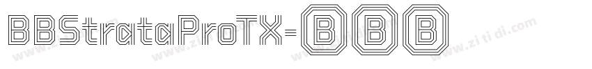BBStrataProTX字体转换