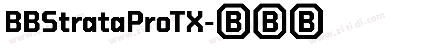 BBStrataProTX字体转换