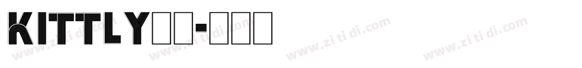 kittly原始字体转换