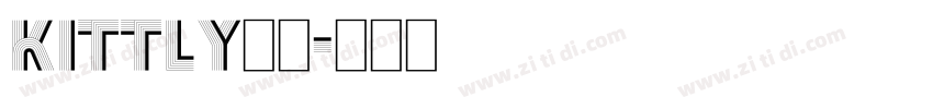 kittly原始字体转换