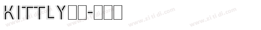 kittly原始字体转换