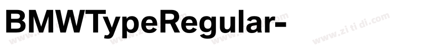 BMWTypeRegular字体转换 BMWTypeRegular字体转换