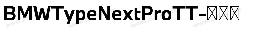 BMWTypeNextProTT字体转换