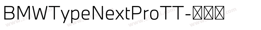 BMWTypeNextProTT字体转换