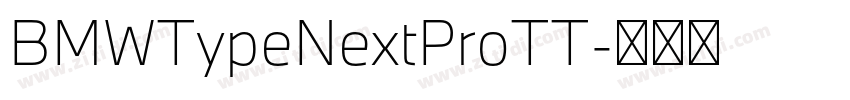 BMWTypeNextProTT字体转换