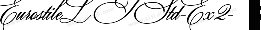 EurostileLTStd-Ex2字体转换 EurostileLTStd-Ex2字体转换