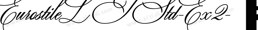 EurostileLTStd-Ex2字体转换 EurostileLTStd-Ex2字体转换