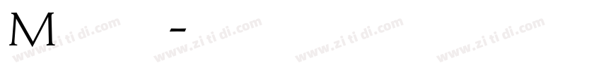 Michellina字体转换