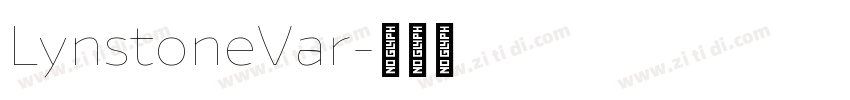 LynstoneVar字体转换
