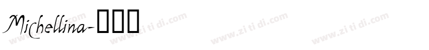 Michellina字体转换