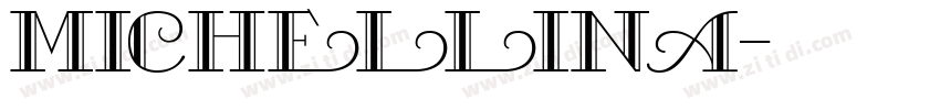 Michellina字体转换