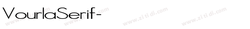 VourlaSerif字体转换