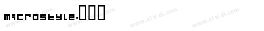 Microstyle字体转换