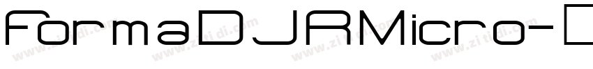 FormaDJRMicro字体转换