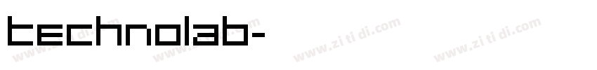 technolab字体转换