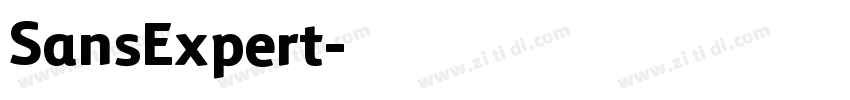 SansExpert字体转换
