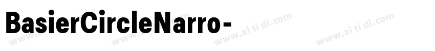 BasierCircleNarro字体转换 BasierCircleNarro字体转换