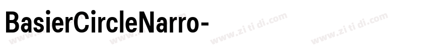 BasierCircleNarro字体转换 BasierCircleNarro字体转换