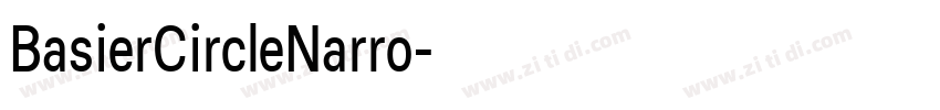 BasierCircleNarro字体转换 BasierCircleNarro字体转换