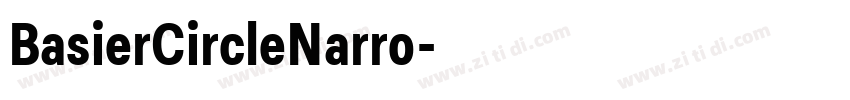 BasierCircleNarro字体转换 BasierCircleNarro字体转换