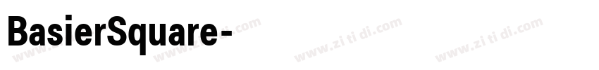 BasierSquare字体转换