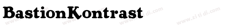 BastionKontrast字体转换