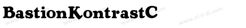 BastionKontrastC字体转换