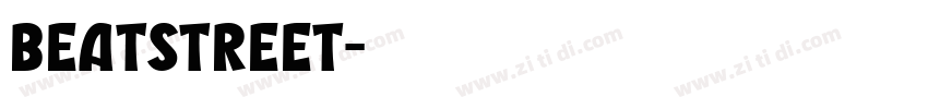 beatstreet字体转换