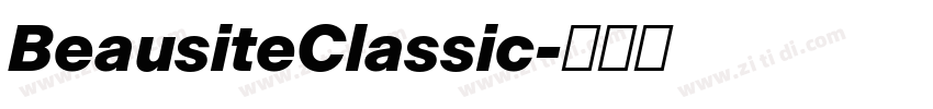 BeausiteClassic字体转换 BeausiteClassic字体转换