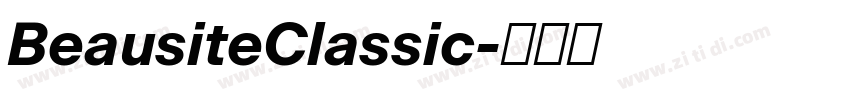 BeausiteClassic字体转换 BeausiteClassic字体转换
