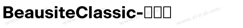 BeausiteClassic字体转换 BeausiteClassic字体转换