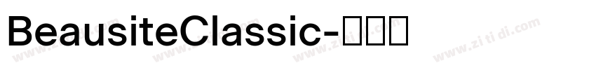 BeausiteClassic字体转换 BeausiteClassic字体转换