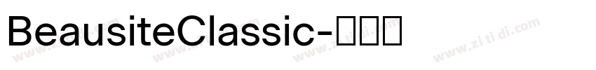 BeausiteClassic字体转换 BeausiteClassic字体转换