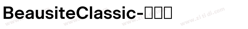 BeausiteClassic字体转换 BeausiteClassic字体转换