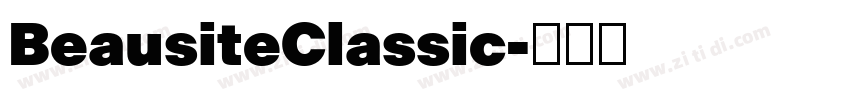 BeausiteClassic字体转换 BeausiteClassic字体转换