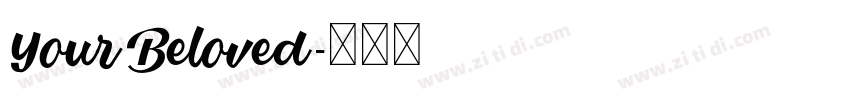 YourBeloved字体转换
