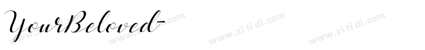 YourBeloved字体转换