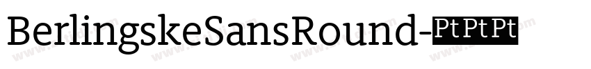 BerlingskeSansRound字体转换 BerlingskeSansRound字体转换