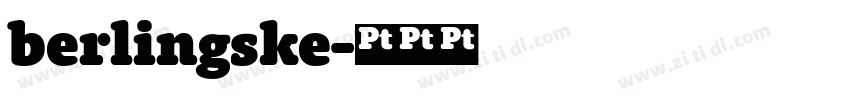 berlingske字体转换