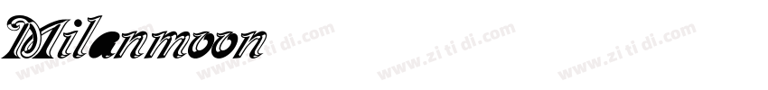 Milanmoon字体转换