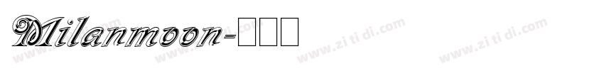 Milanmoon字体转换