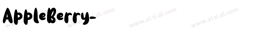AppleBerry字体转换